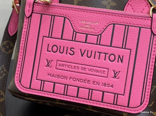 Neverfull Bandoulière Inside BB VUITTON Out LOUIS 0717
